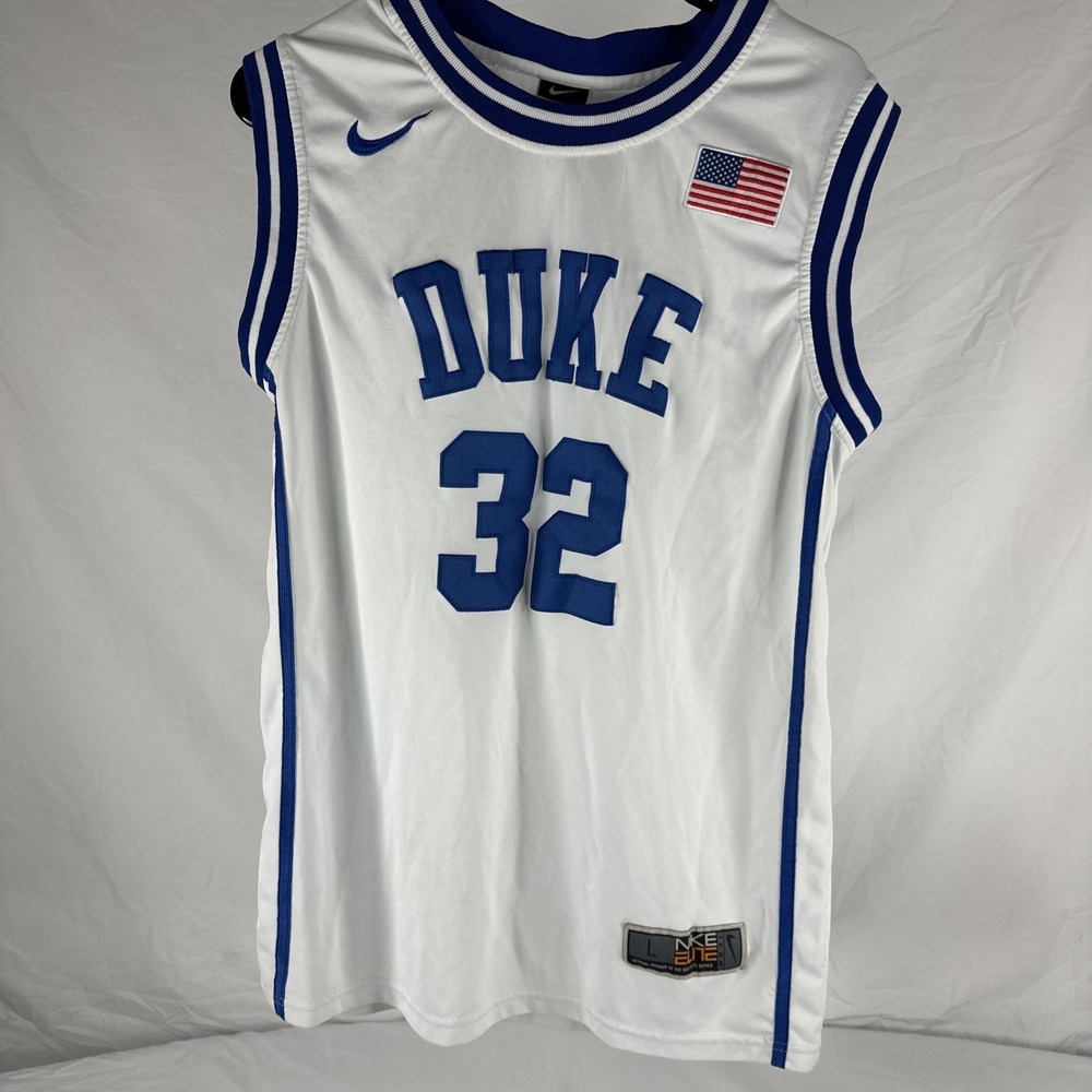 Rare Size Large L Christian laettner Nike Elite Duke Jersey ACC